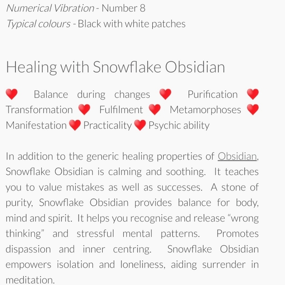 Macrame necklace obsidian and snowflake obsidian by SaLtY RoCks jewery. A - Picture 7 of 8